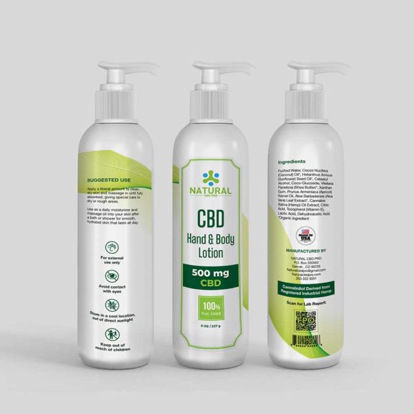 CBD Hand And Body Lotion